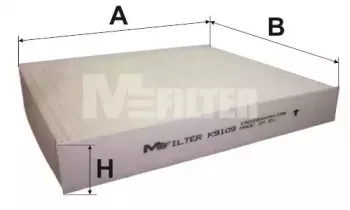 K 9109 MFILTER Фильтр, воздух во внутренном пространстве K 9109 MFILTER Фильтр, воздух во внутренном пространстве